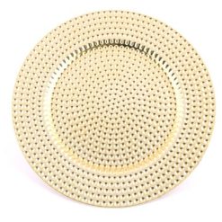 Sottopiatto Natalizio Oro Cm.33 Sphere Mirror-8034052681674