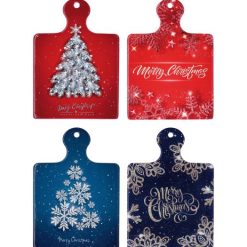 Decorazione Ceramica Natal. Cm.17X24 4 Dec. Ass.-8021785687264