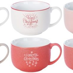 Tazza Latte Jumbo Belle Cm.12X9H Ml.600 6 Col-8021785691131