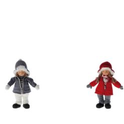 Bimbo Natalizio Decorativo Cm.20X9X30H-8021785695993