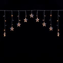 Tenda Arco Con Stelle 215 Led X Esterno Bianco Lc Mt.3X1