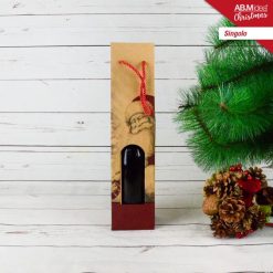 Busta Regalo Carta Cm.12X9X36H X Bottiglie Natalizia-8050767708376