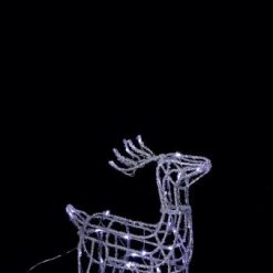 Renna 40 Led 3 Flash Bianca X Esterno Cm.52X15X58H-8021785763944