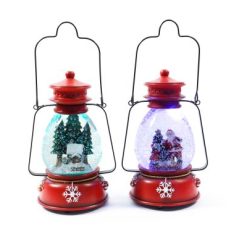 Lanterna Carillon Palla Di Neve Mov./Luci/Mus-8034052767538
