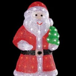 Babbo Natale 100 Led X Esterno Cm.27X24X58H-8021785772144