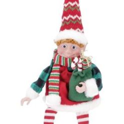 Folletto Natalizio Cm.14X12X64H 2 Mod.-8021785778672