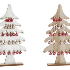 Calendario Avvento Mdf Albero Natale Cm.27X6X47H-8021785781887