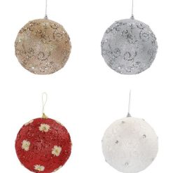 Sfere Natalizie Cm.15 4 Colori-8021785785090