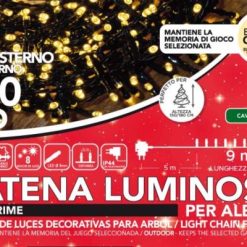 Catena Luminosa 300 Led Bianco Caldo X Esterno-8034052788816