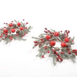 Girocandela Natalizio Diam. Cm.25X5H Ass.-8034052795098