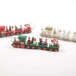 Trenino Da Appendere In Legno Cm.20X5X2