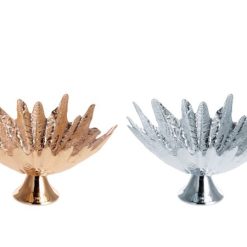 Alzata Vetro Natalizia Cm.40X21H 2 Col.-8021785804609