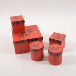 Scatole Marry Bow Set 5 Pz. 1 Cm.23