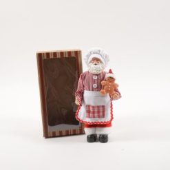 Babbo Natale Pasticciere Cm.16X10X30H Scatola Regalo-8034052859158
