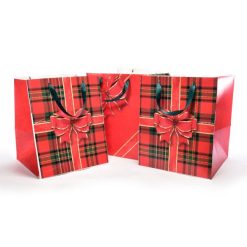 Busta Regalo Carta Cm.25X25X31H Natalizia-8034052862042