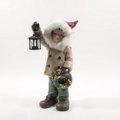 Bimbo Carol Con Lanterna Cm.30X21X57H-8034052873703