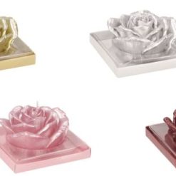 Candela Mod. Rosa Natalizia Cm.13X9H 4 Col.-8021785798472