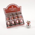 Candela Christmas Hurra' Su Bicchierino Cemento Cm.5X7H-8034052866729