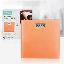 Bilancia Pesapersone Elettr. Kg.180 Arancione-8050767809912