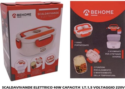 Scaldavivande Elettrico Portatile Rosso-8059173882335