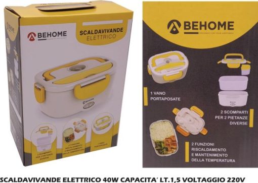 Scaldavivande Elettrico Portatile Giallo-8059173882342