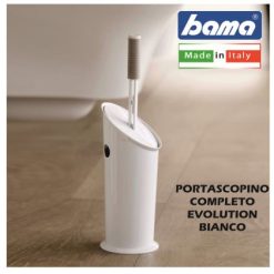 Portascopino Completo Evolution Bianco-8007633100802