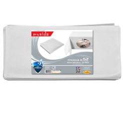 Tovaglia Coprimacchia Tnt 100X100 Set 25 Pz. Bianc-8056304643483