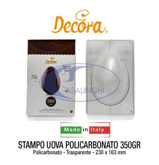 Stampo Uova Policarbonato Gr.350-8024622048211