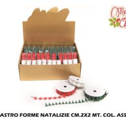 Nastro Forme Natal. Cm.2X2 Mt. Col. Ass.-8034052532969