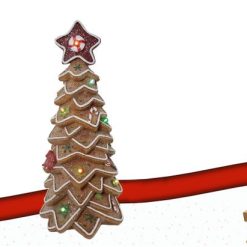 Albero In Resina Con Led Cm.35-8051380708293