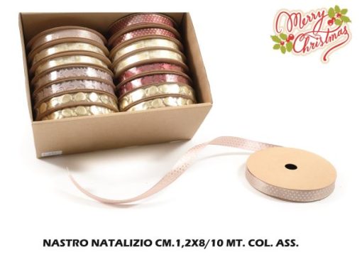 Nastro Natalizio Cm.1