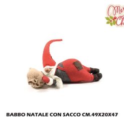Babbo Natale Con Sacco Cm.49X20X47-8034052777605