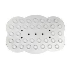 Poggiasapone Con Ventosa Bianco