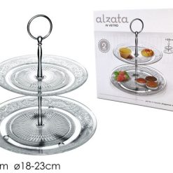 Alzata 2 Livelli Trasparente-8015361013080