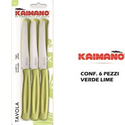 Coltelli Dinamik Conf. 6 Pz. Verde Lime-6424002015338