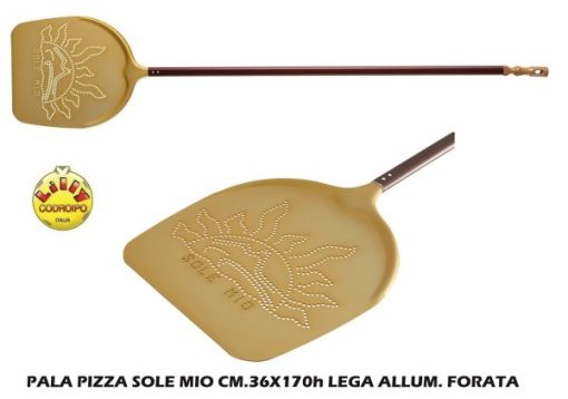 Pala Pizza Sole Mio Cm.36X170H Lega Allum.-8018494010254