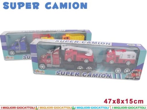 Camion Con Rimorchio 2 Ass.-8002460037789