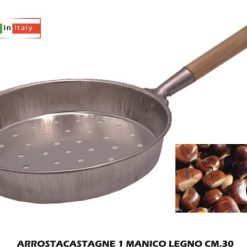 Arrostacastagne 1 Manico Legno Cm.30-8054934240126
