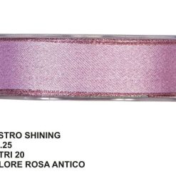 Nastro Shining Cage Mm.25X20Mt. Old Pink-8033954035394