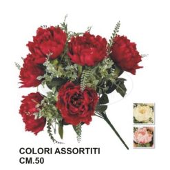 Bouquet Peonia Superior Cm.50-8031244313870