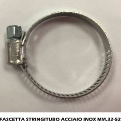 Fascetta Stringitubo Acciaio Inox Mm.32-52-8056095632970