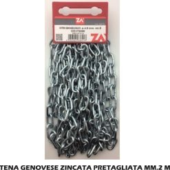 Catena Genovese Zincata Pretagliata Mm.2 Mt.5-8056095636176