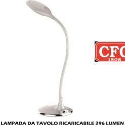 Lampada Da Tavolo Ricaricabile 296 Lumen