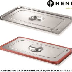 Coperchio Gastronorm Gn1/2 Cm.26,5X32,5