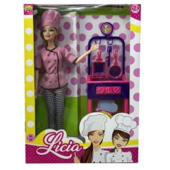 Bambola Licia Cuoca
