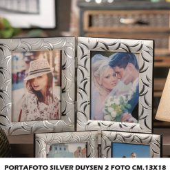 Portafoto Silver Duysen 2 Foto Cm.13X18