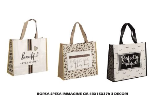 Borsa Spesa Immagine Cm.43X15X37H Ass.-8021785741942