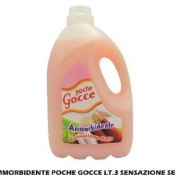 Ammorbidente Poche Gocce Lt.3 Sensazione Seta