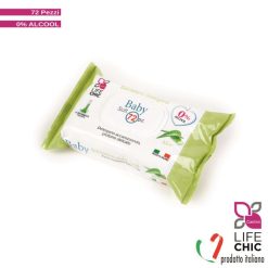 Salviettine Baby Set 72 Pz. Aloe