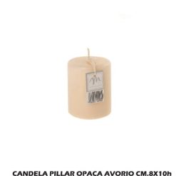 Candela Pillar Opaca Avorio Cm.8X10H